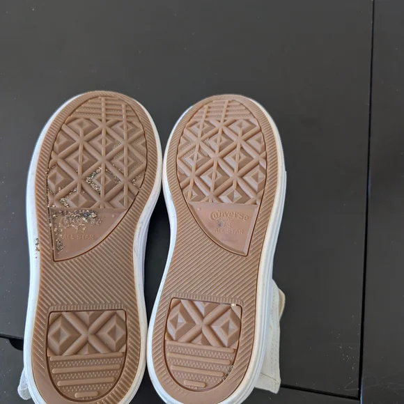 Converse Women's White High-Top Sneakers - Picture 5 of 6